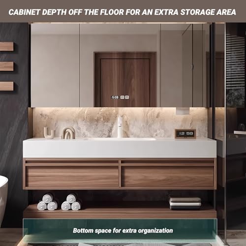 Floating Vanity 36" with Smart view 5