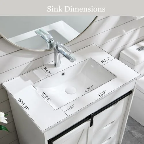 Aitjunz vanity sink close-up