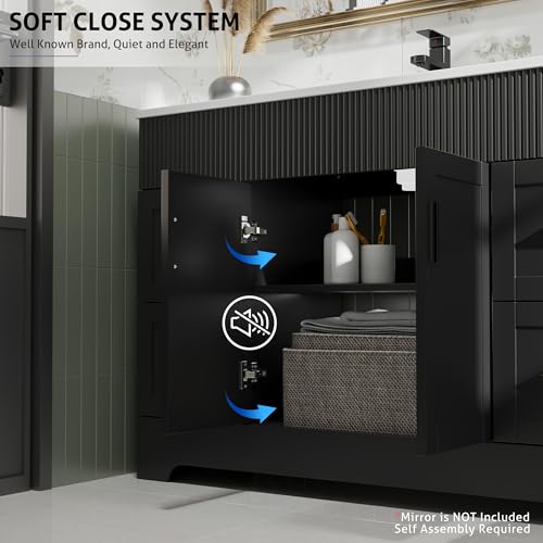 eclife 48" Bathroom Vanities Sink view 4