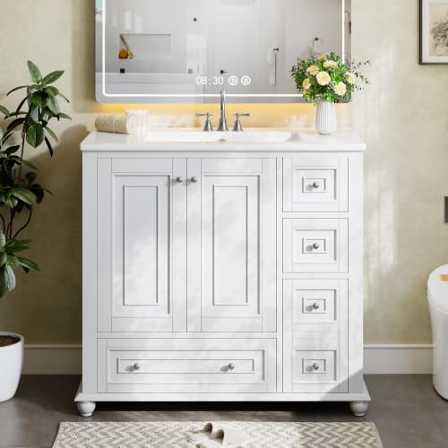 Tribesigns 36" Bathroom Vanity with