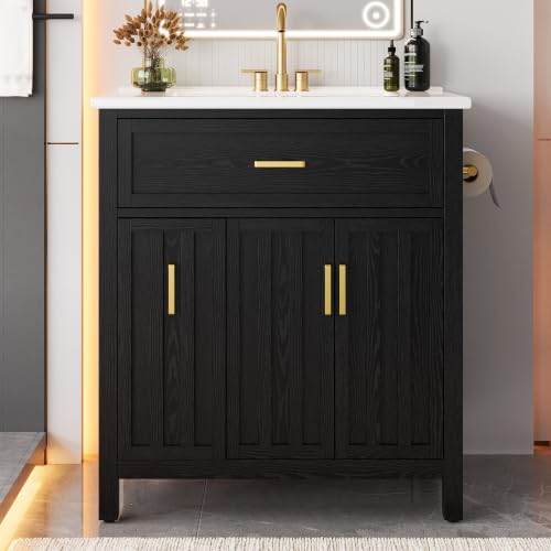 IRONCK 30" Bathroom Vanity with view 2