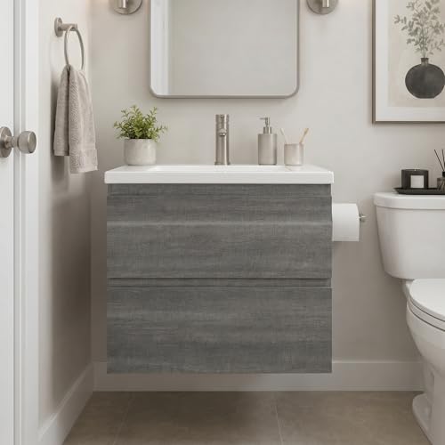 24 Inch Floating Bathroom Vanity