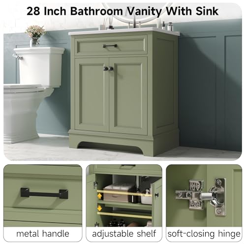 ONBRILL 28 Inch Modern Bathroom view 3