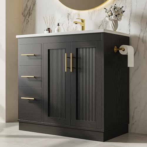 IRONCK 36 Inch Bathroom Vanity