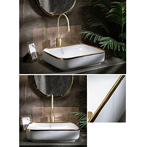 ULTRAWAVE Bathroom Sink 20.4"×15.7" Rectangular view 4