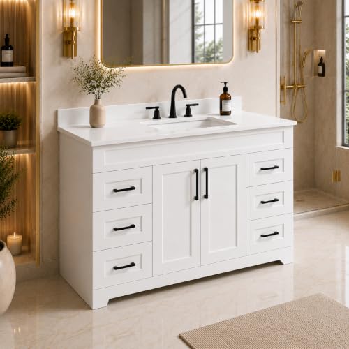 TONYRENA 48 Inch Bathroom Vanity view 3