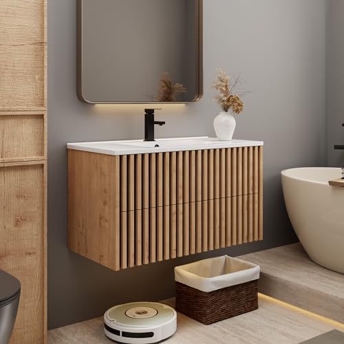 eclife 36" Floating Bathroom Vanity