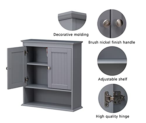 Spirich Bathroom Medicine Cabinet Over view 4