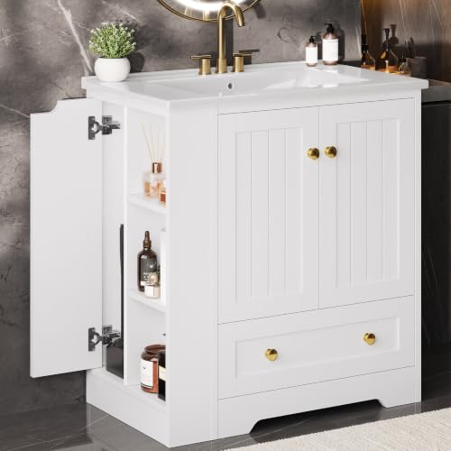 IRONCK Bathroom Vanity with Ceramic