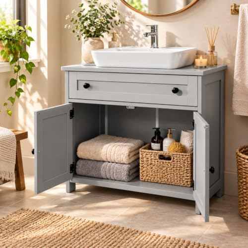 Bonnlo Pedestal Under Sink Storage view 2