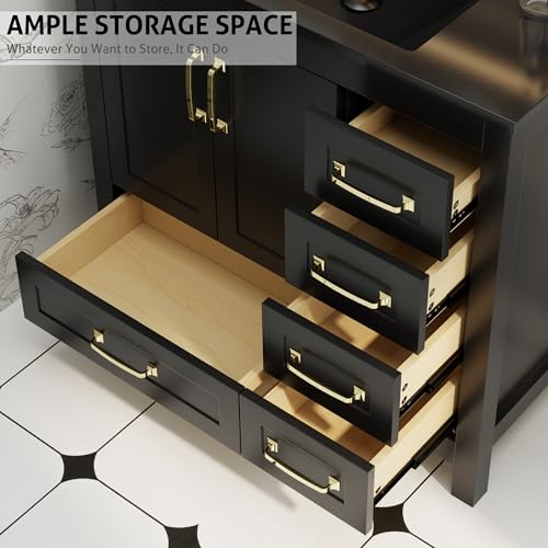 eclife 36" Bathroom Vanities with view 4