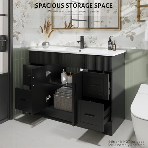 eclife 48" Bathroom Vanities Sink view 3
