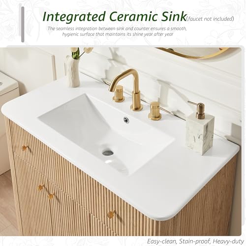 T4TREAM 36 Inch Bathroom Vanity view 4