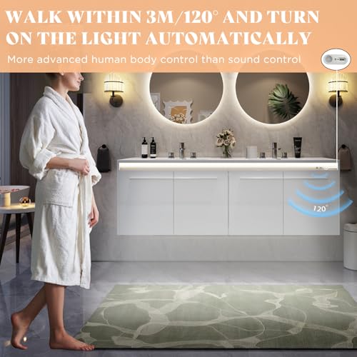 AMERLIFE 60" LED Floating Bathroom view 5