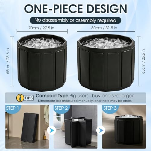 Portable Bathtub for Adult Foldable view 5