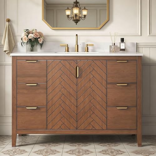 DELUXE LIVING 48 Inch Bathroom