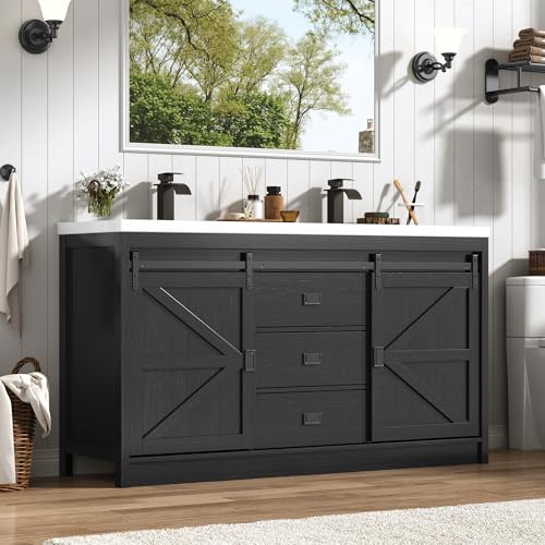 Double Bathroom Vanity with Sink