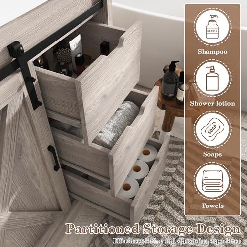 chartustriable 36 Inch Bathroom Vanity view 5