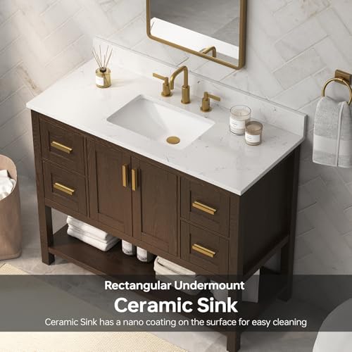 DELUXE LIVING 42 Inch Bathroom view 5