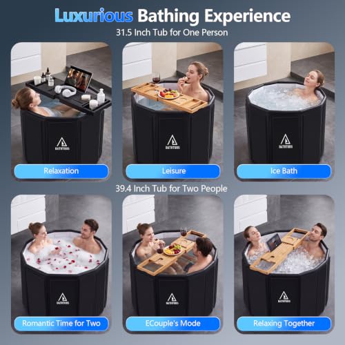 STARBRILLIANT Portable Bathtub for Adults view 4