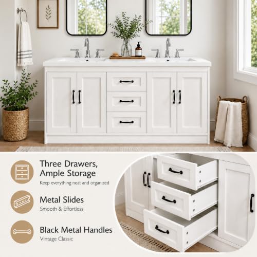 Nordee Axio 60'' Bathroom Vanity view 4