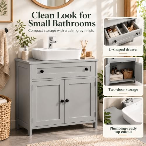 Bonnlo Pedestal Under Sink Storage view 4