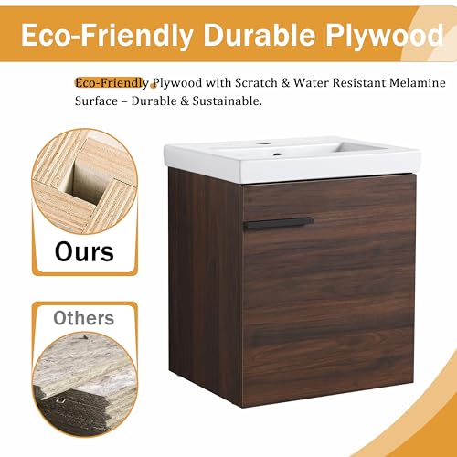 Malwee 18 Inch Floating Bathroom view 4