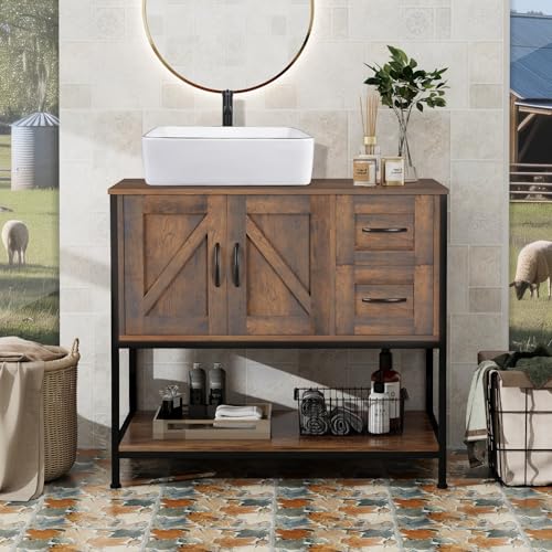 YOURLITE 36" Rustic Farmhouse Bathroom