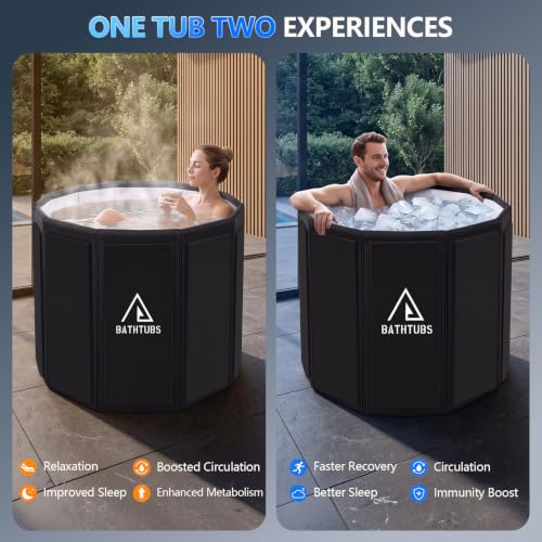 STARBRILLIANT Portable Bathtub for Adults view 3