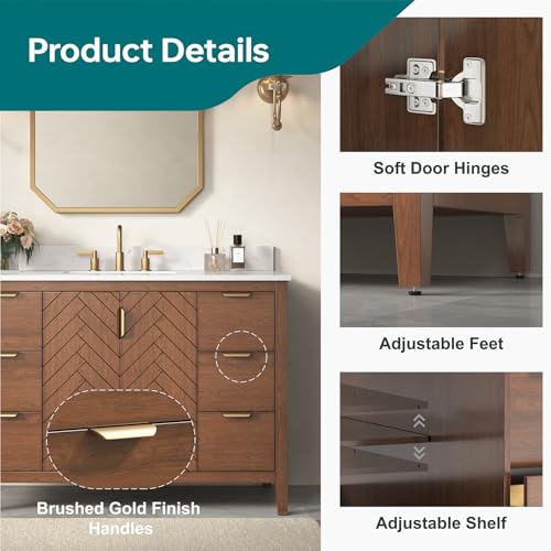 DELUXE LIVING 48 Inch Bathroom view 4