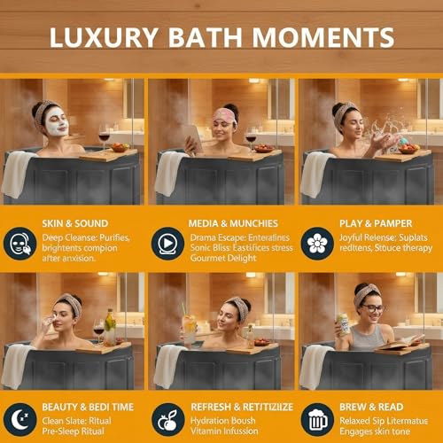Portable Bathtub for Adult Foldable view 2