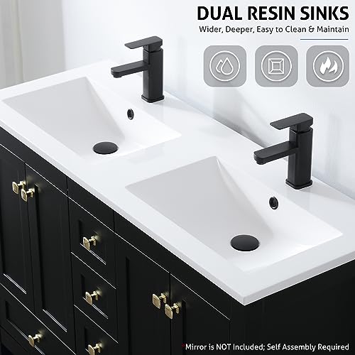eclife 48" Bathroom Vanity Double view 5