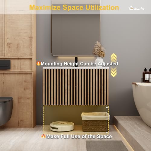 eclife 36" Floating Bathroom Vanity view 4
