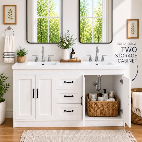 Nordee Axio 60'' Bathroom Vanity view 5