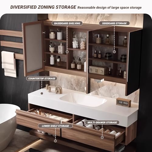 Floating Vanity 36" with Smart view 4