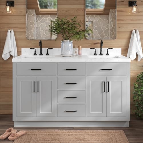ARIEL Hepburn 60-inch Double Bathroom