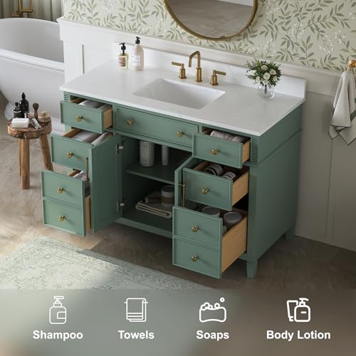 DELUXE LIVING 48" Bathroom Vanity view 4