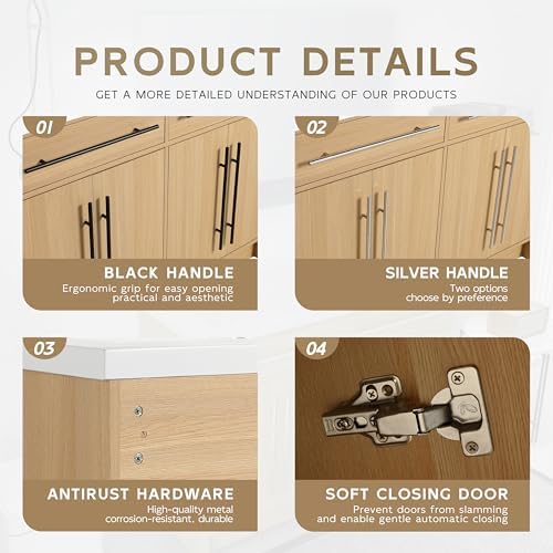 48" Freestanding Bathroom Vanity Double view 3