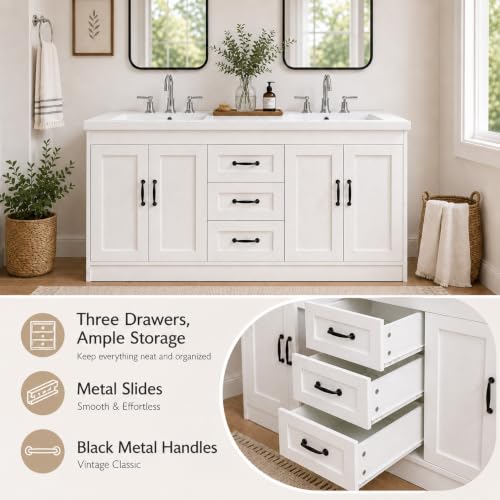 Nordee Axio 60'' Bathroom Vanity view 4