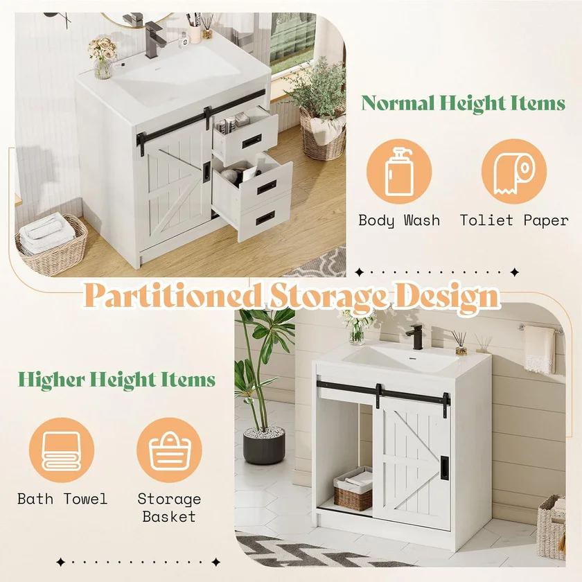 AMERLIFE 31 vanity full view