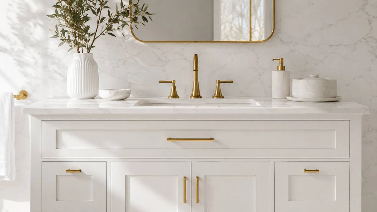 Best white bathroom vanities 2026