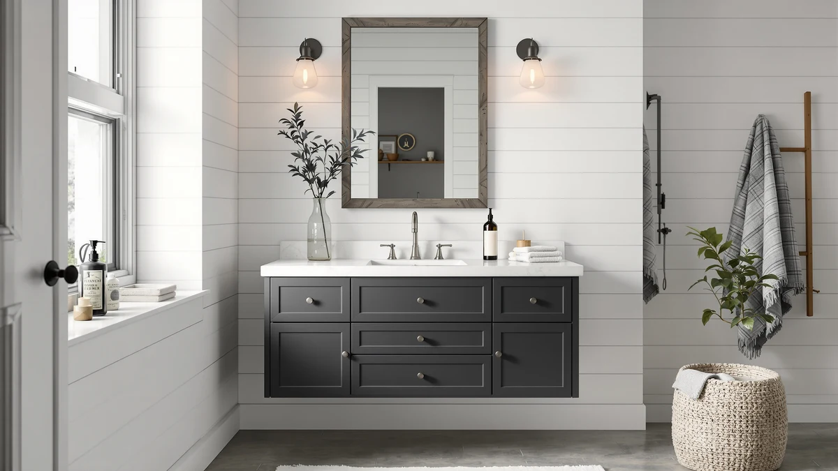 Floating vs Freestanding Vanity comparison