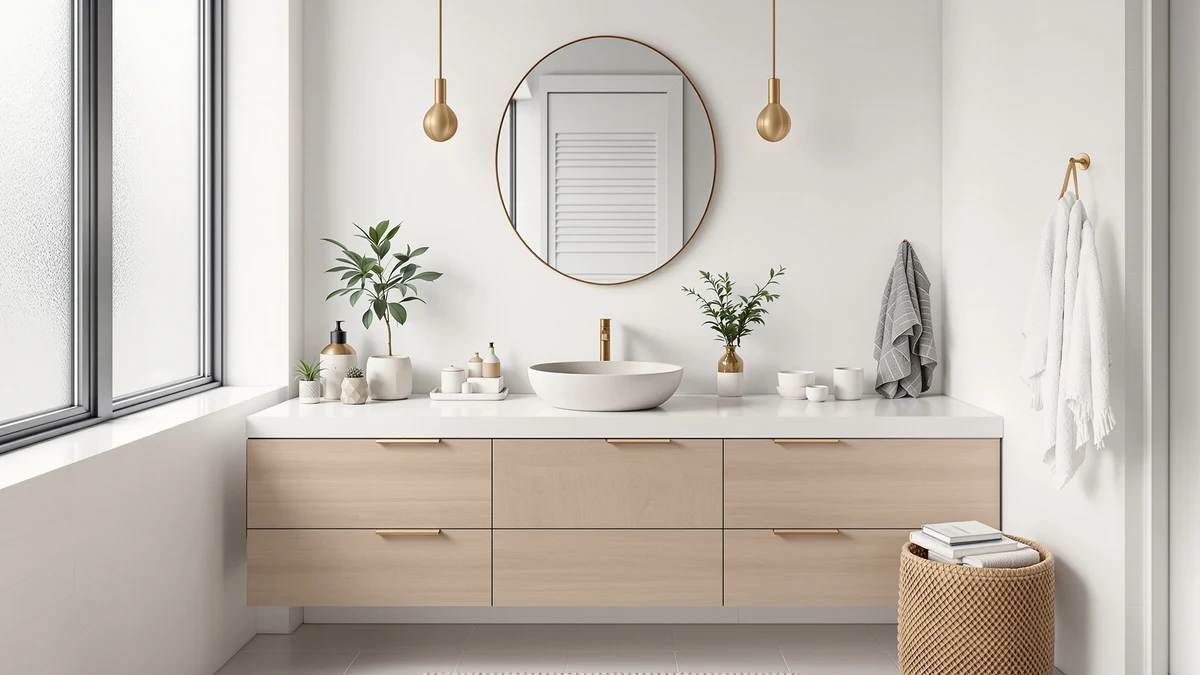 Vessel Sink vs Undermount Sink Vanity comparison
